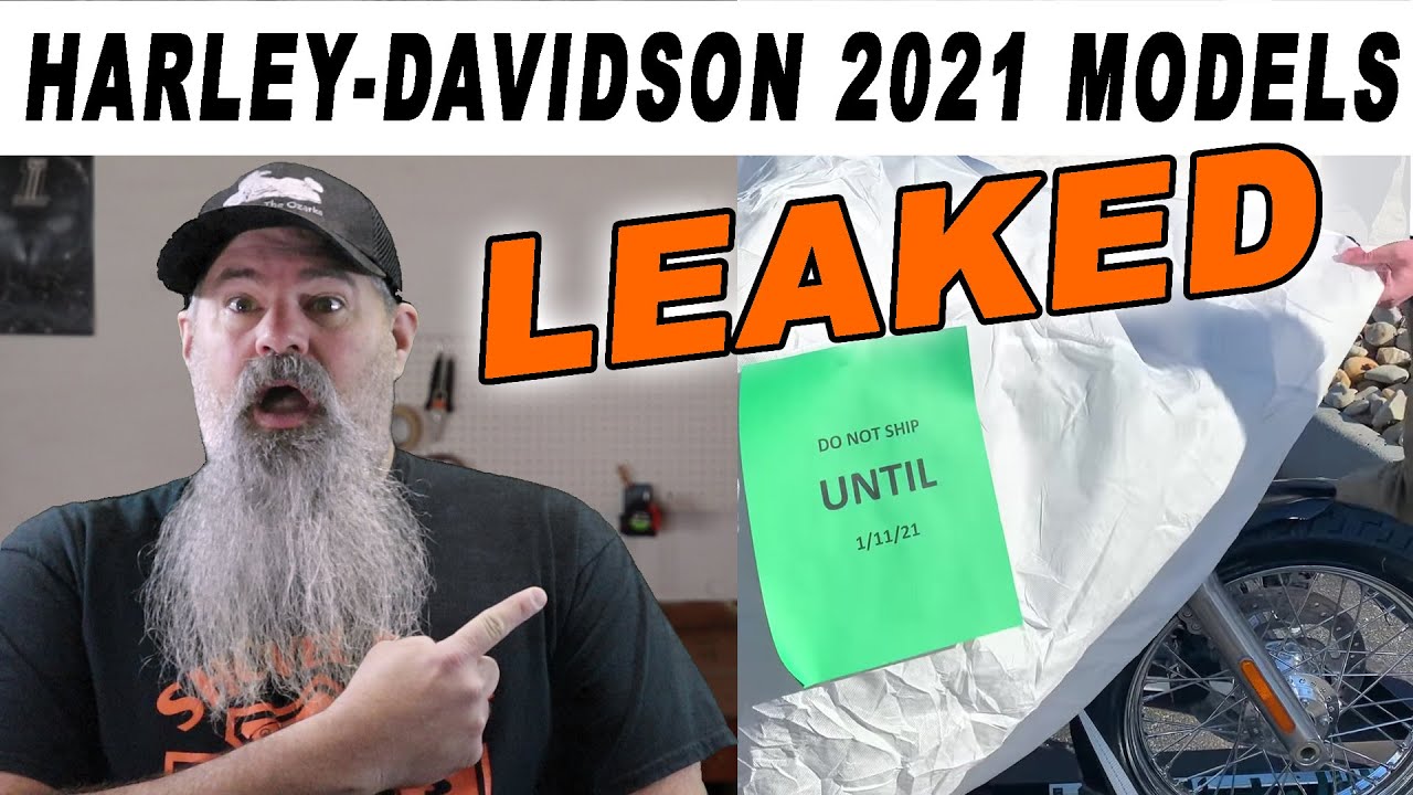 Harley-Davidson Dealer Leaks some 2021 Lineup Models and Colors Early!