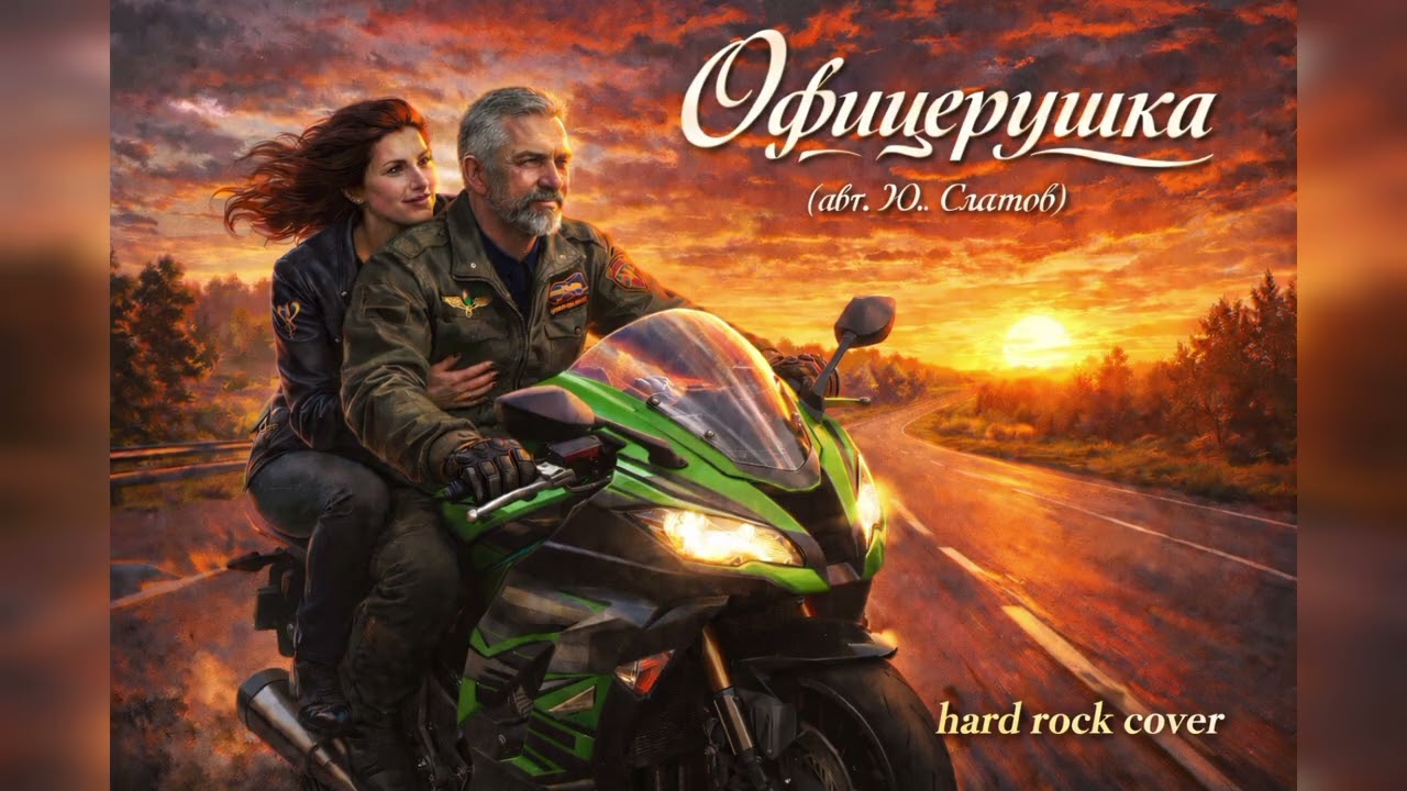 Офицерушка (авт. Ю. Слатов). Hard rock cover #рок #музыка #песни 