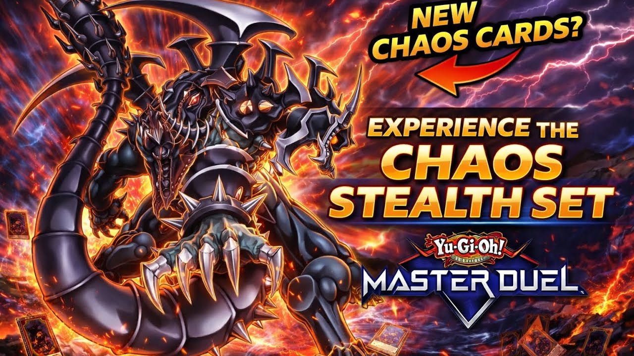 تجربة مجموعة chaos stealth في يوغي يو ماستر دول 