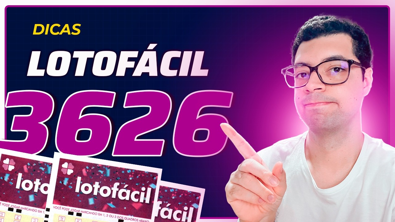 DICAS PARA LOTOFACIL 3626 ACUMULADA EM 5.5 MILH&Otilde;ES!!!