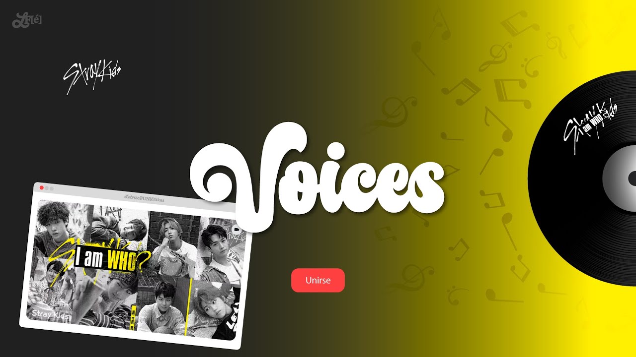 Stray Kids 'Voices' | Letra Fácil (Pronunciación)