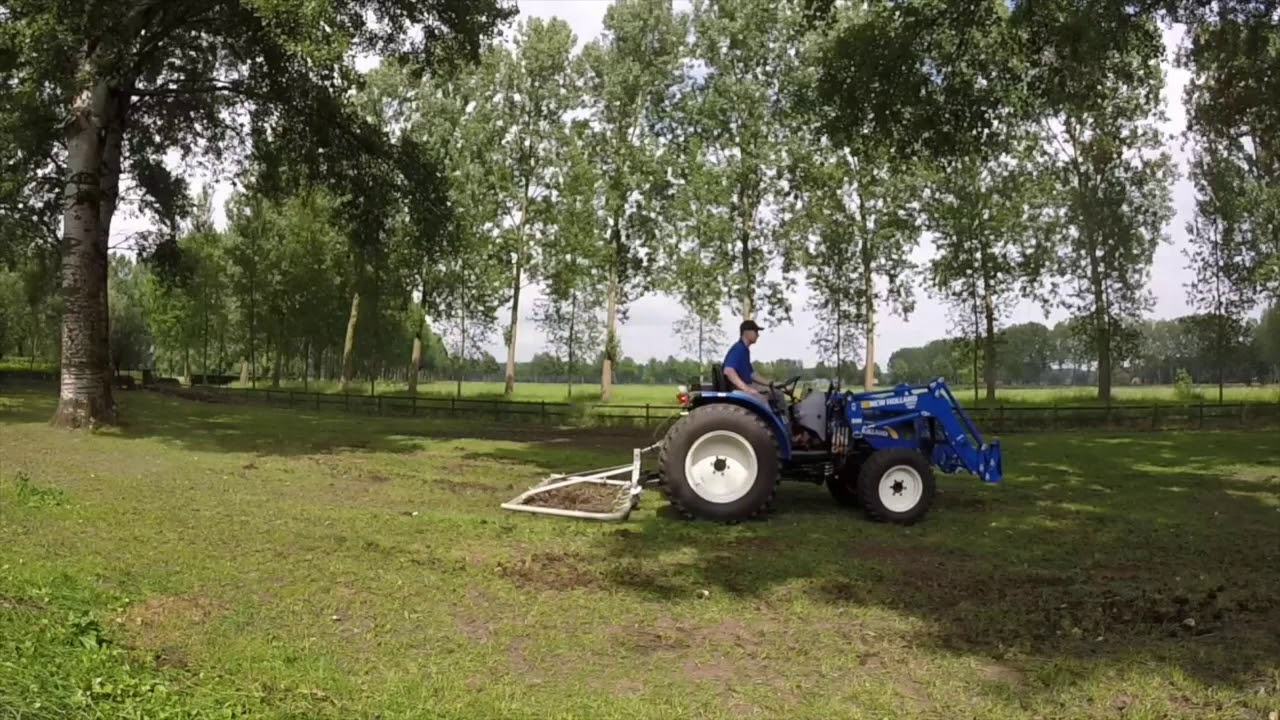New Holland Boomer 50 with Field Drag by DutchHorseGuy