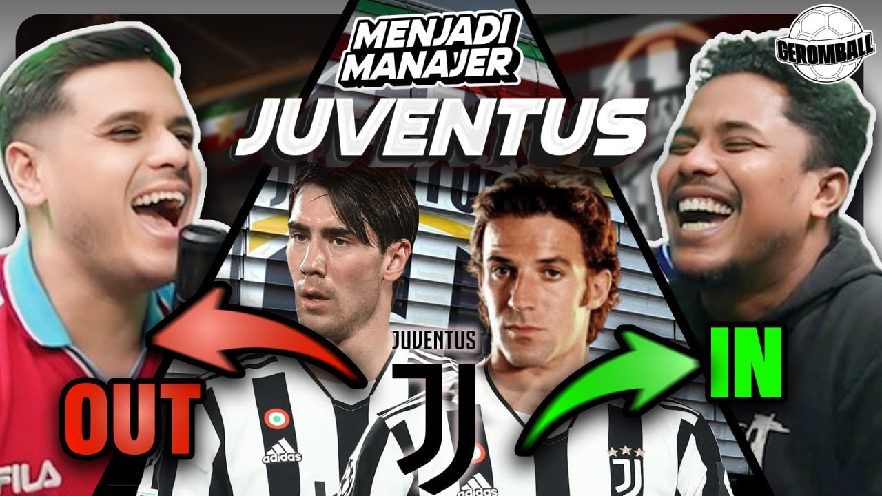 CHALLENGE: Rombak Skuad JUVENTUS (Ft. Mamat Alkatiri) | Menjadi Manager
