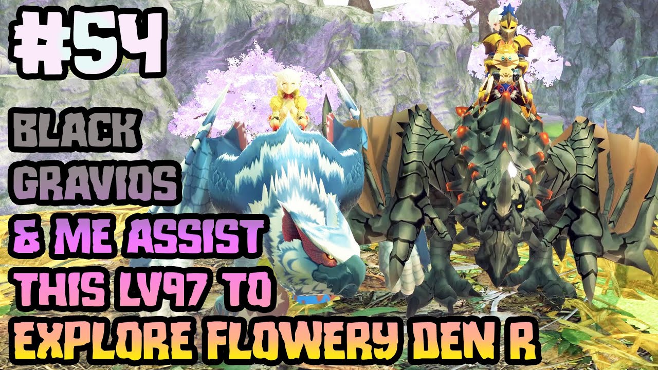 #54 BLACK GRAVIOS TOO IS UNDERRATED! WE ESCORT LV97 TO EXPLORE FLOWERY DEN R COOP QUEST - MHS 2