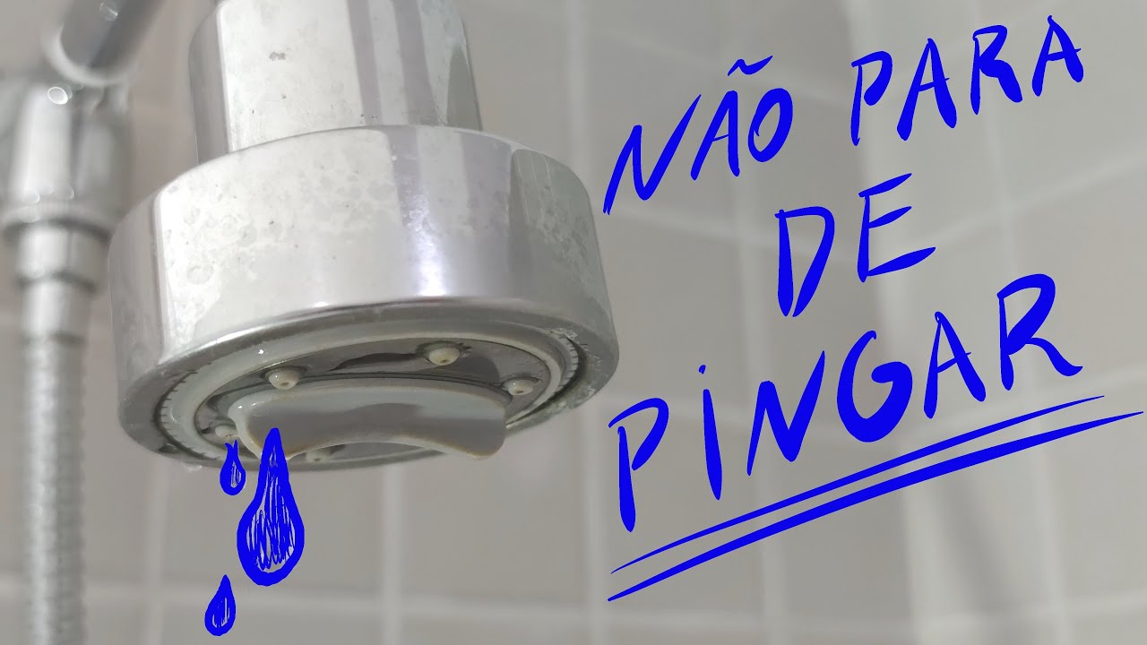 Como consertar chuveiro pingando - R&aacute;pido F&aacute;cil e Barato