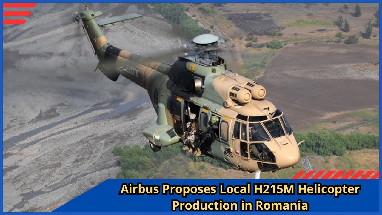 Airbus proponuje lokalną produkcję śmigłowca H215M w Rumunii