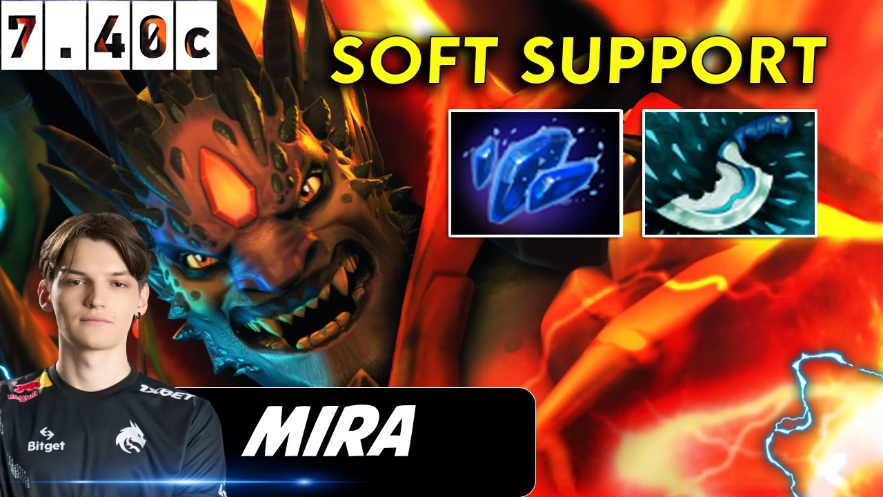 Mira Lion Soft Support - Dota 2 Patch 7.40c Pro Player Gameplay