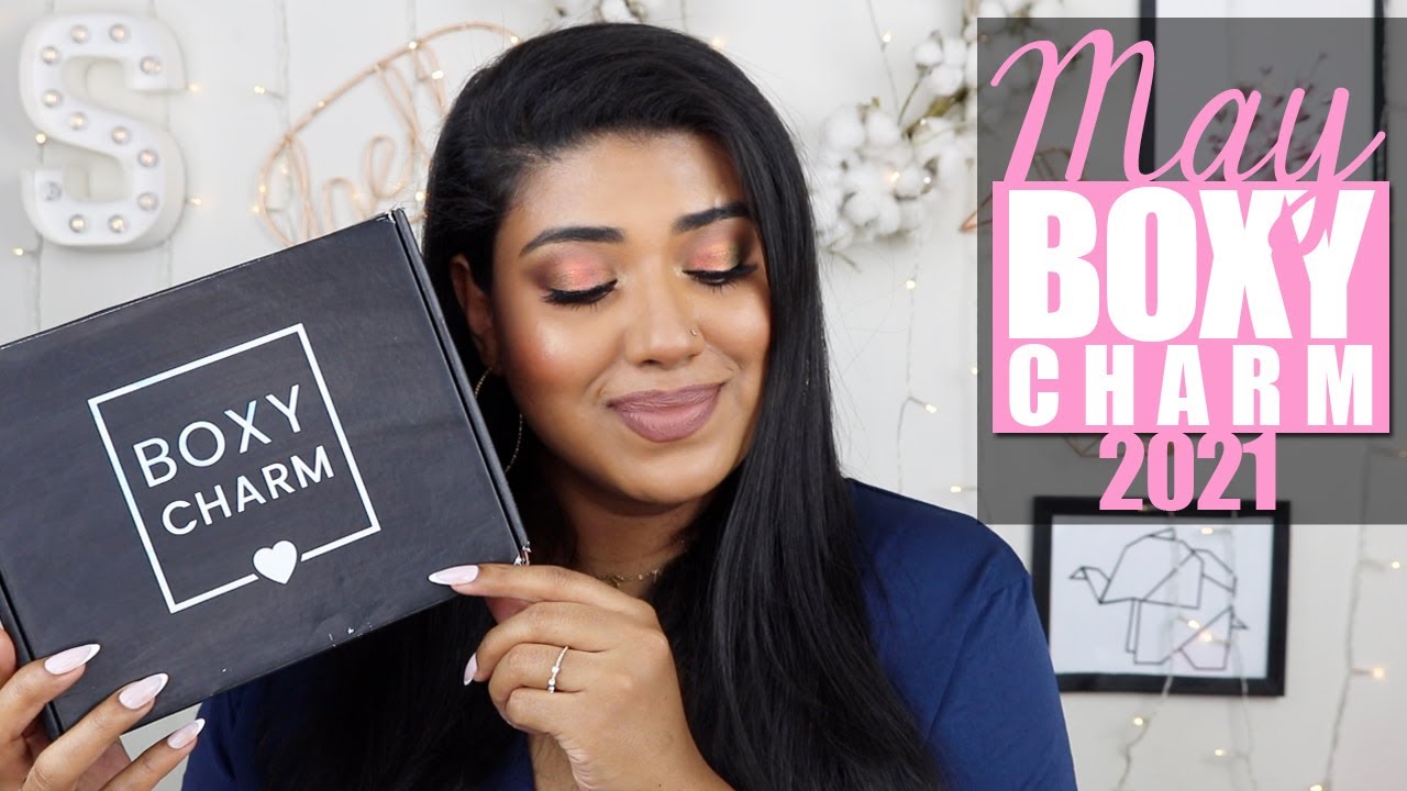 BOXYCHARM MAY 2021 | UNBOXING & TRY-ON | Boxycharm Reviews