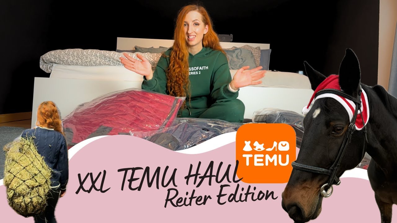 🐴 XXL TEMU HAUL I Reiter Edition 🐴