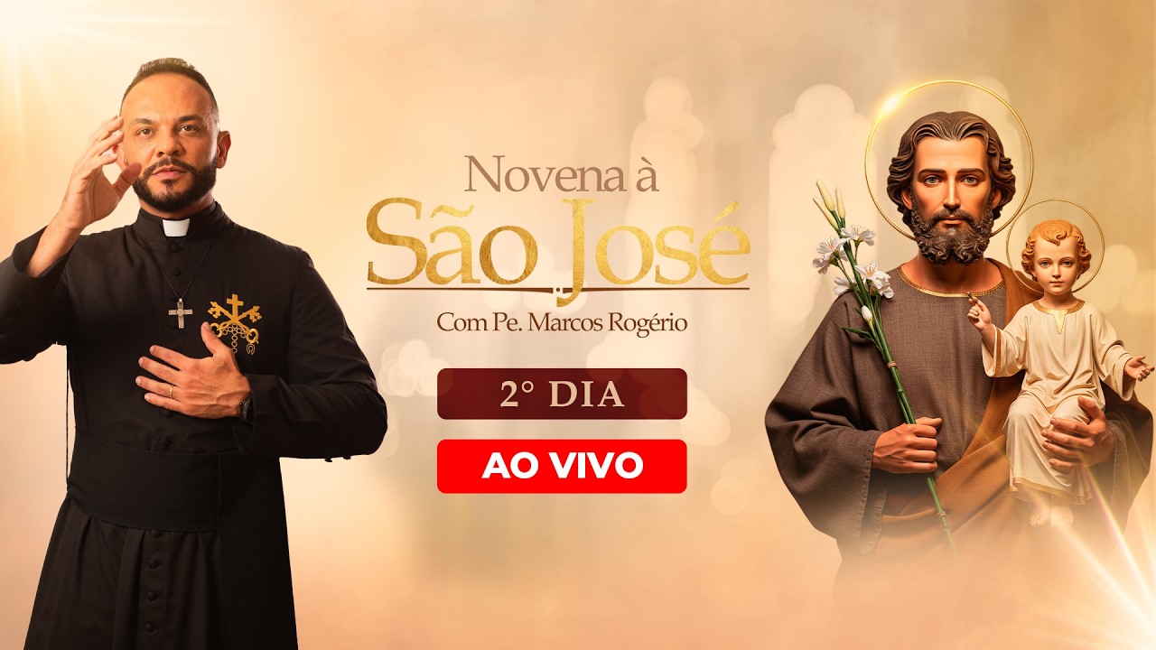 Novena a São José - Segundo dia - 11/03/2026 | TRANSMISSÃO AO VIVO