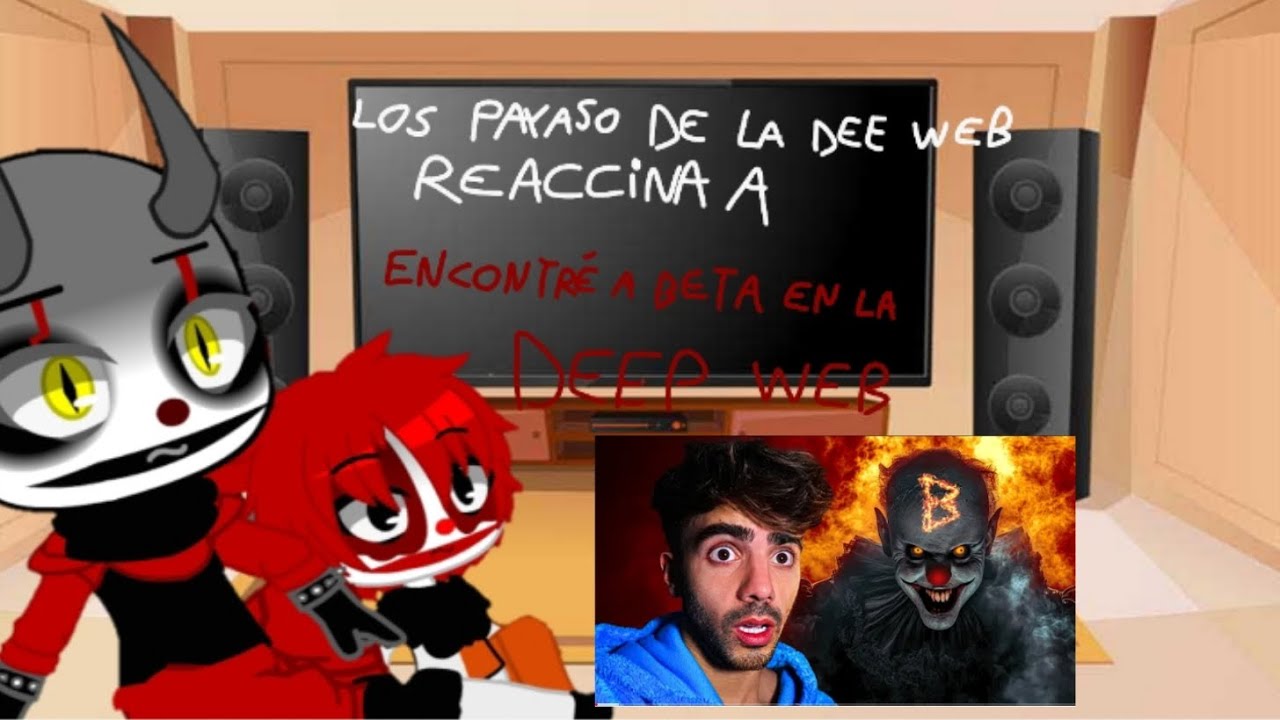 Los payaso de la deep web reacciona a ENCONTRÉ A BETA EN LA DEEP WEB