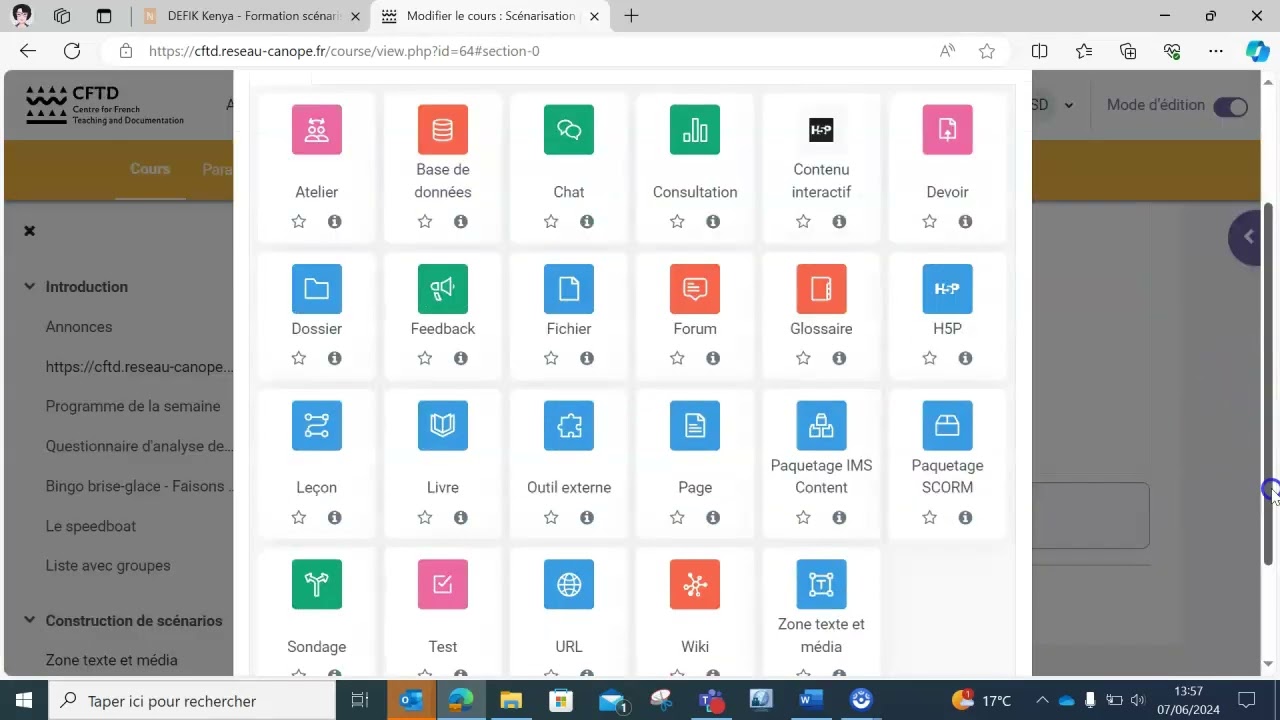 Tuto créer et insérer des activités H5P sur Moodle