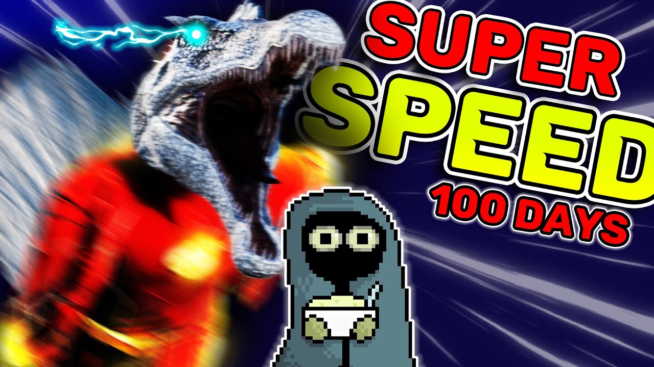 ARK at 100 TIMES SPEED is Insanity - 100 Days