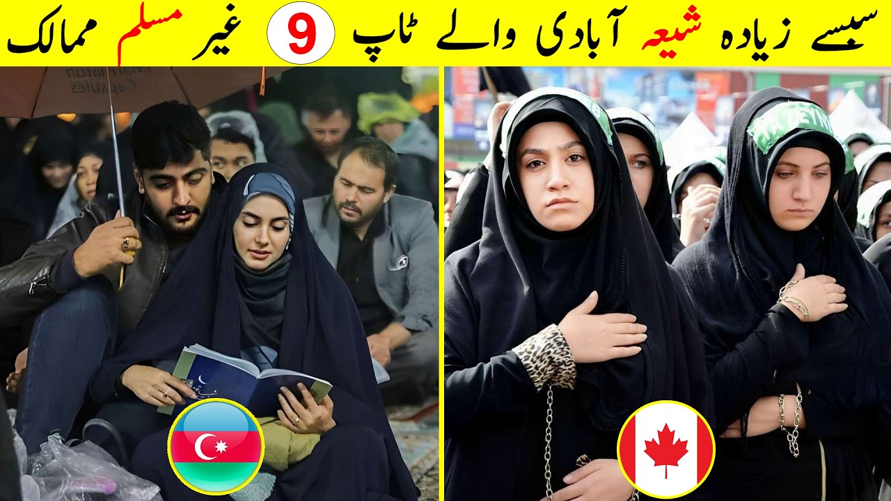 9 Non Muslim Countries with Highest Shia Population