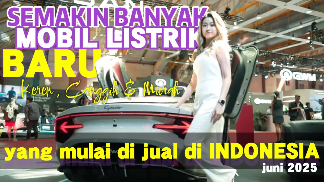 Daftar Mobil Listrik Terlaris di Indonesia, Juni 2025 | Aion V | Denza | BYD