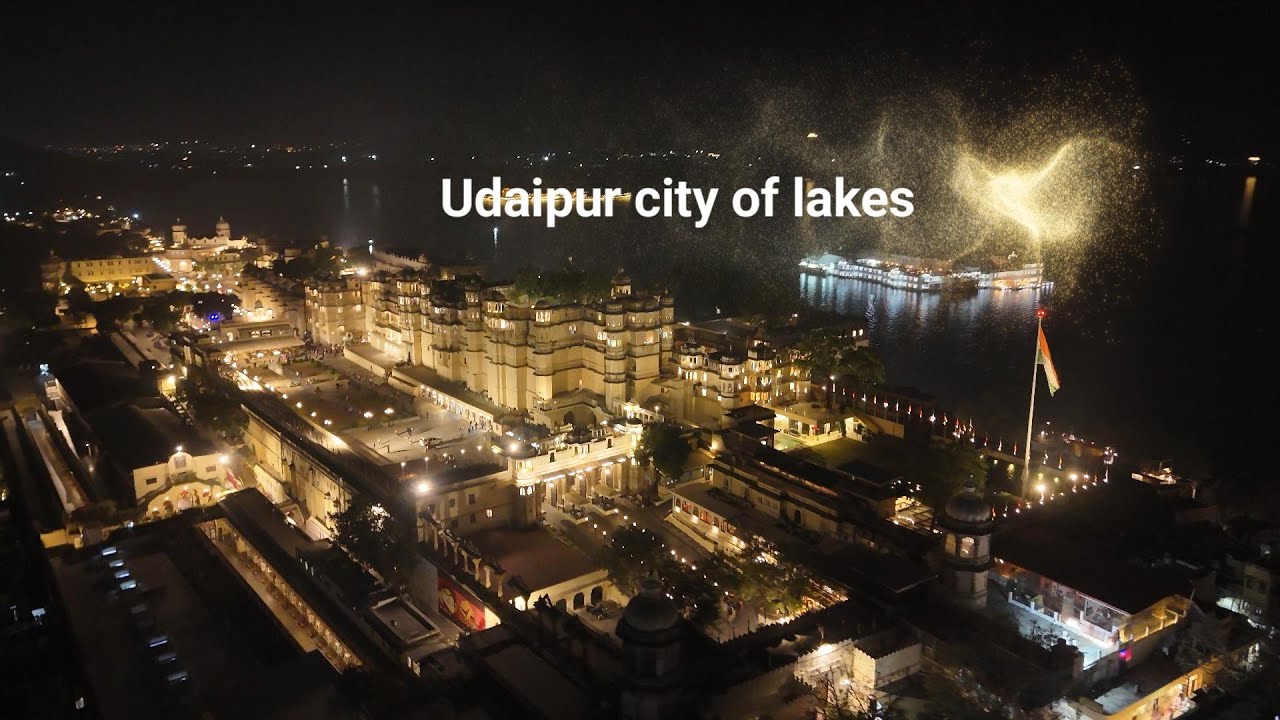 Udaipur at Night ✨ | The City of Lakes in All Its Royal Glory