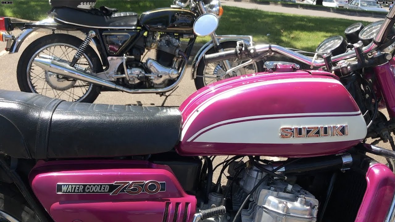 1972 Suzuki GT 750 Kettle / Water Buffalo / Water Bottle / Water Bucket / Water Bus  (#7) Ride along