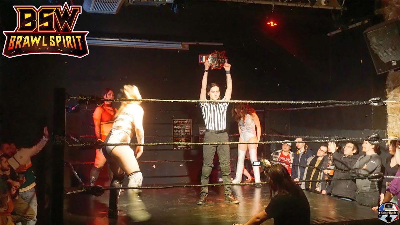 LADY BRAWL  BWS  Ophélie Vs Calypso Vs Céline Faery RIXE CHAMPIONSHIP MATCH