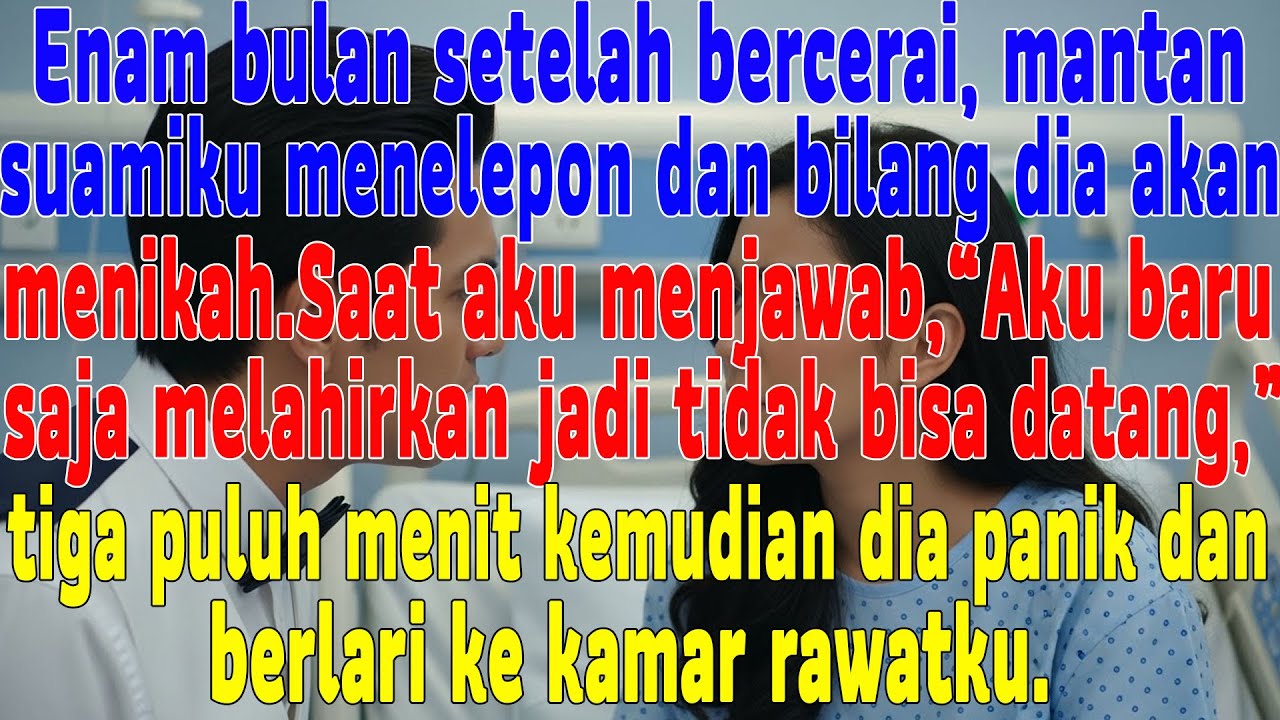 6 Bulan Usai Cerai, Mantanku Bilang Mau Menikah; Satu Kalimatku Bikin Dia Kaget Sampai Terpaku