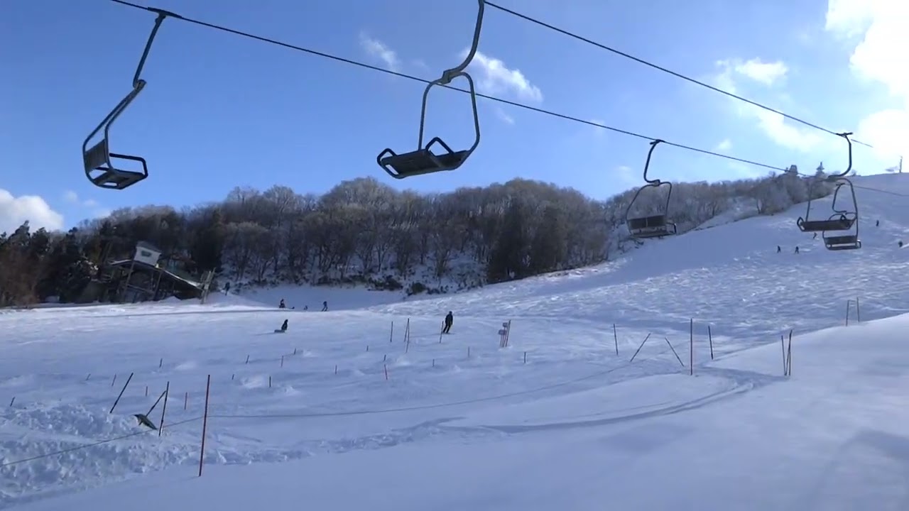 2026年01月09日(金) 12:46 ハチ北 北壁トリプルリフト