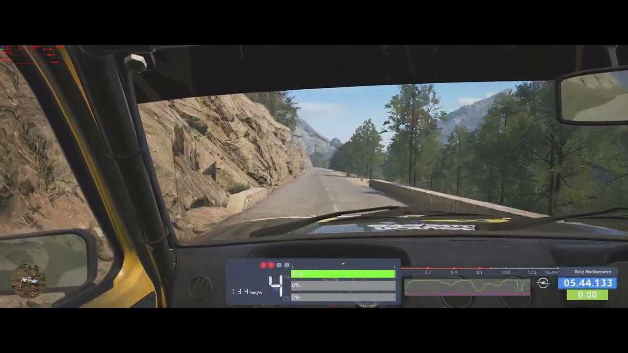 EA WRC –  Tour de Corse (aka Rally Mediterraneo) /Albarello/Opel Kadett C GT/E (DiRTy Dailies)