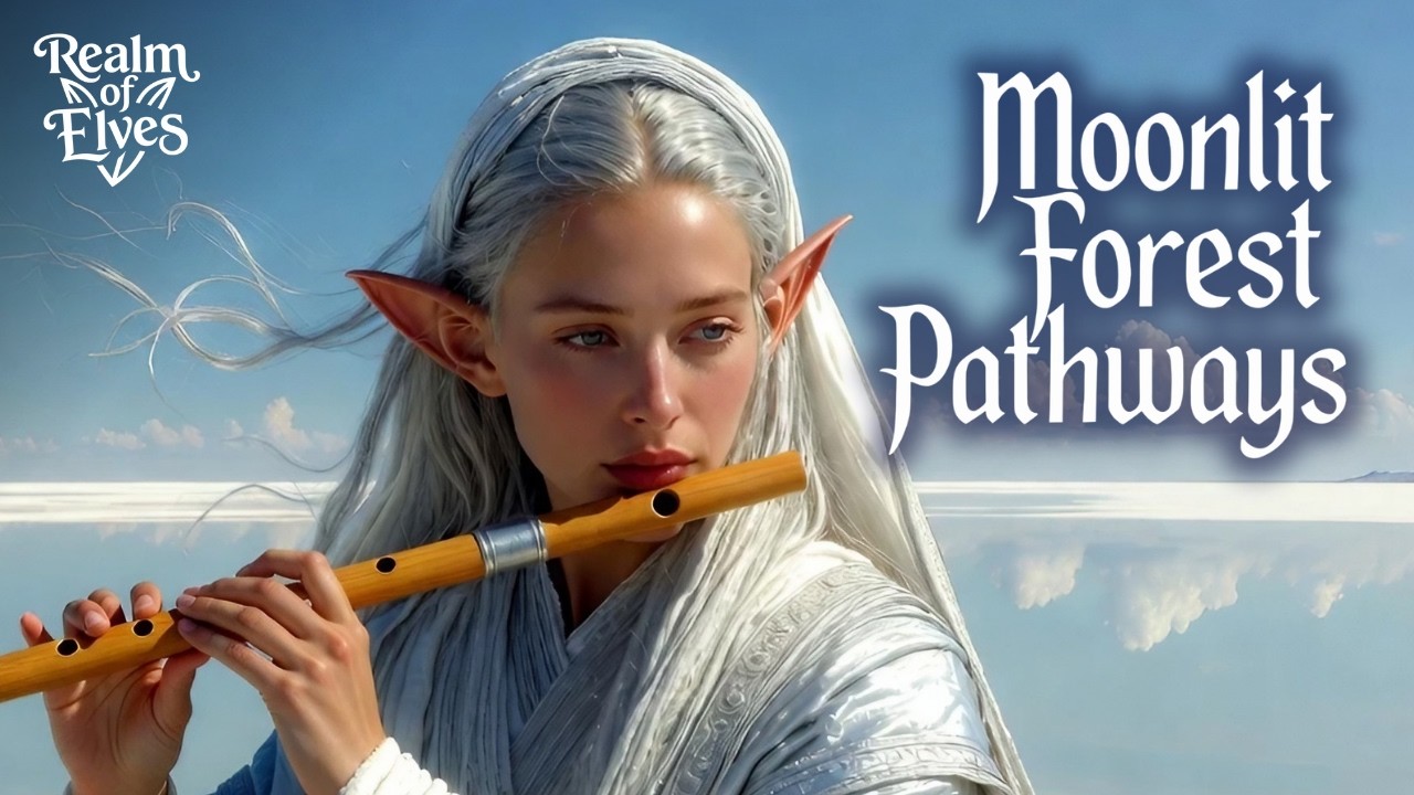 Moonlit Forest Pathways | 1 Hour Fantasy Instrumental Journey for Reading & Imagination