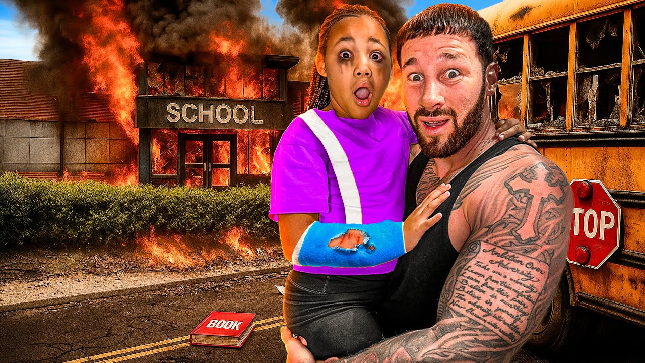 SHE CAN NEVER GO BACK TO SCHOOL..