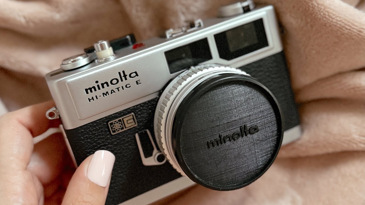 I got my Grandpa's old film camera and a Minolta rangefinder
