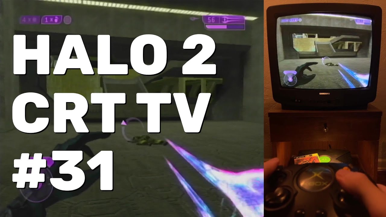 Halo 2 Walkthrough Part 31 (OG Xbox CRT TV)