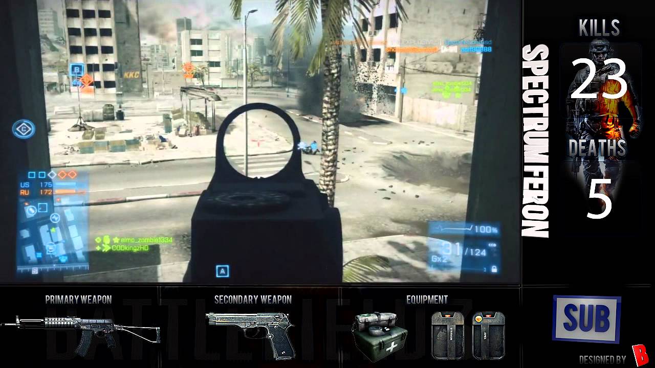 BF3 Strike At Karkand 23-5 Part 1