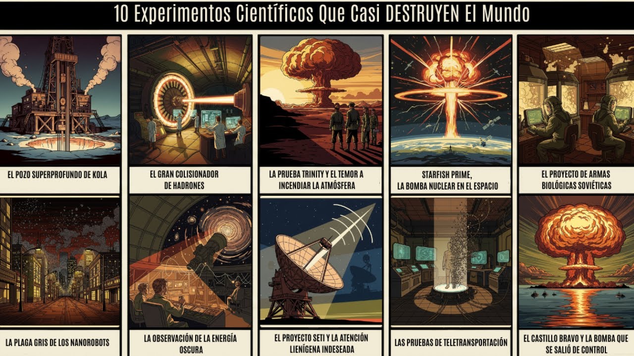 10 Experimentos Cient&iacute;ficos Que Casi Destruyeron el Mundo