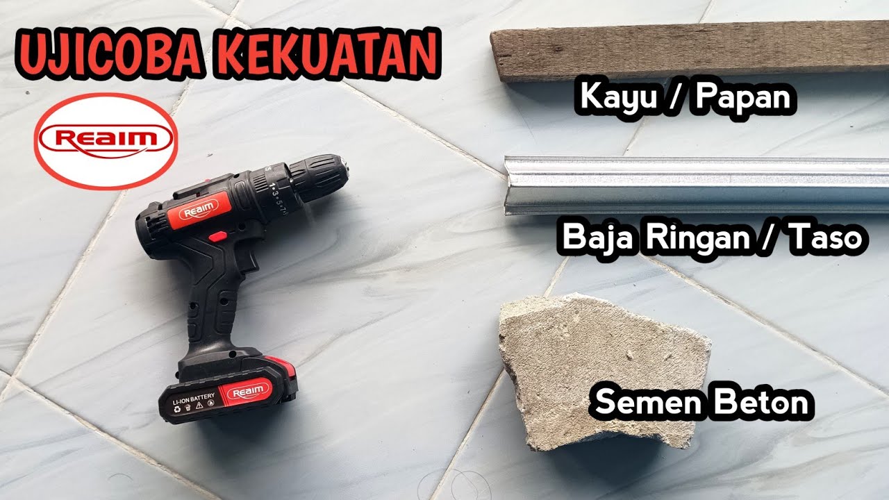 Tes Kekuatan Mesin Bor 100Ribuan 