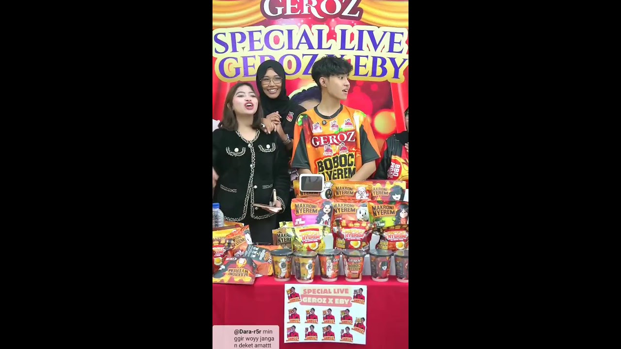 ZAHBY LIVE - EBY MUKBANG