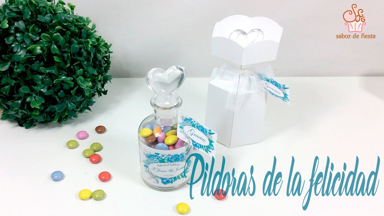 RECUERDO PERSONALIZADO PARA BODA 🎈Sabor de Fiesta