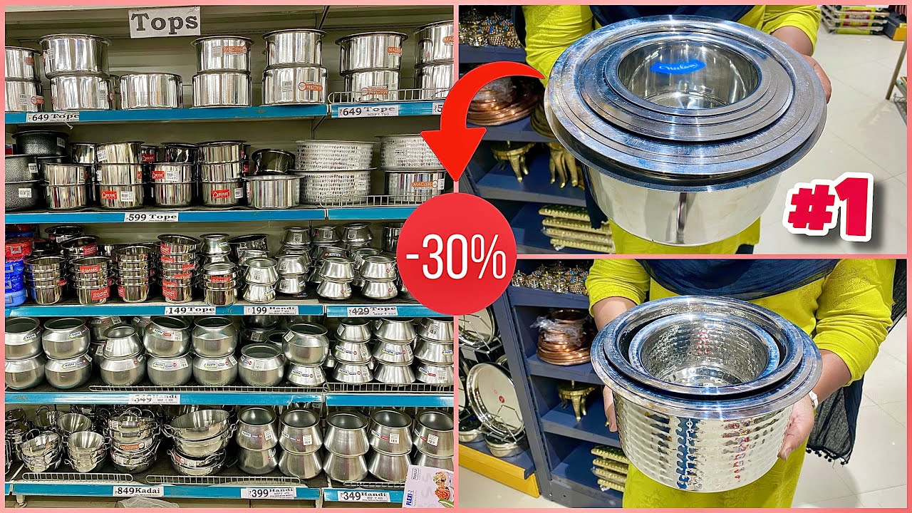 🚨D MART Festival Sale On Everything!!!  Biggest Sale Of the Decade On Steel Items😱