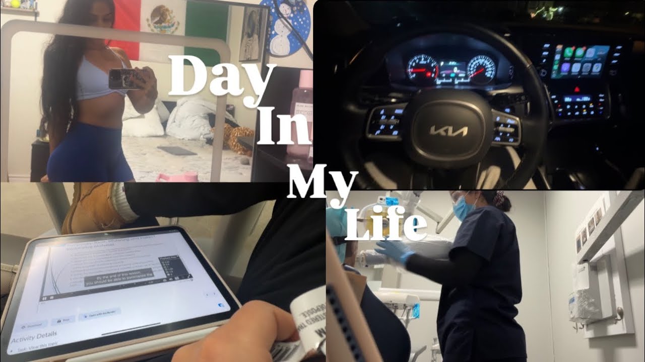 ASMR Day in my life!(as a college student) 📚