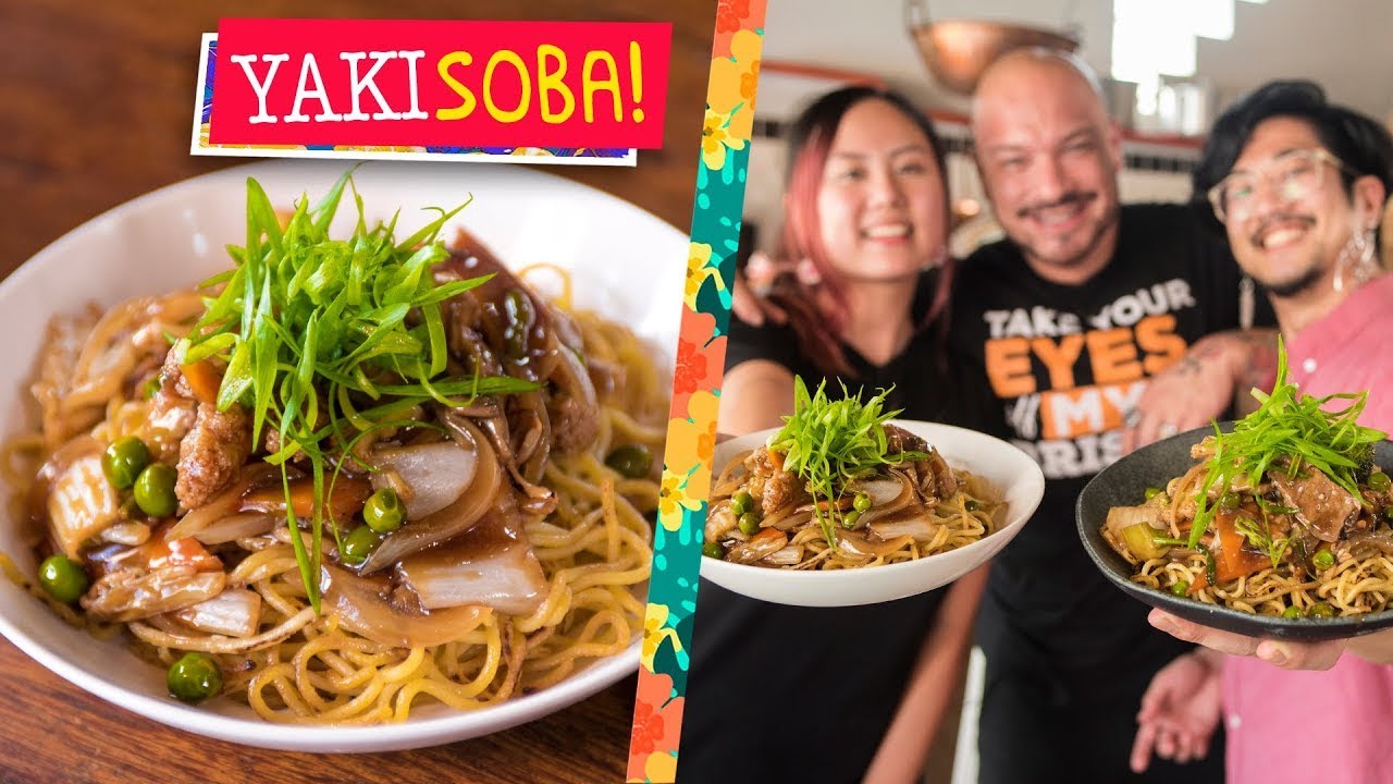 YAKISOBA BRASILEIRO sensacional com Go Han Go! / Égua Doido