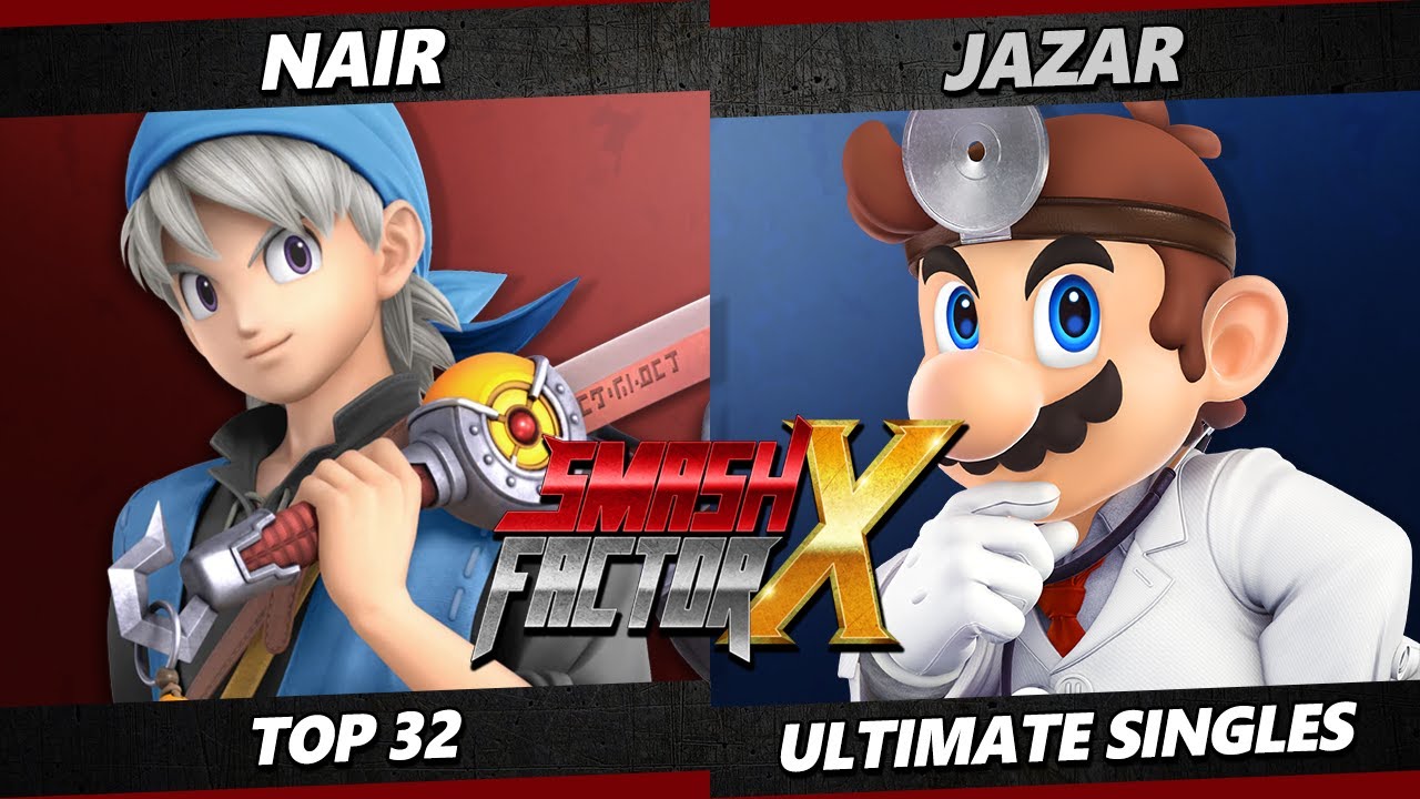 Smash Factor X - Nair (Hero) Vs. JaZar (Dr. Mario) Smash Ultimate - SSBU