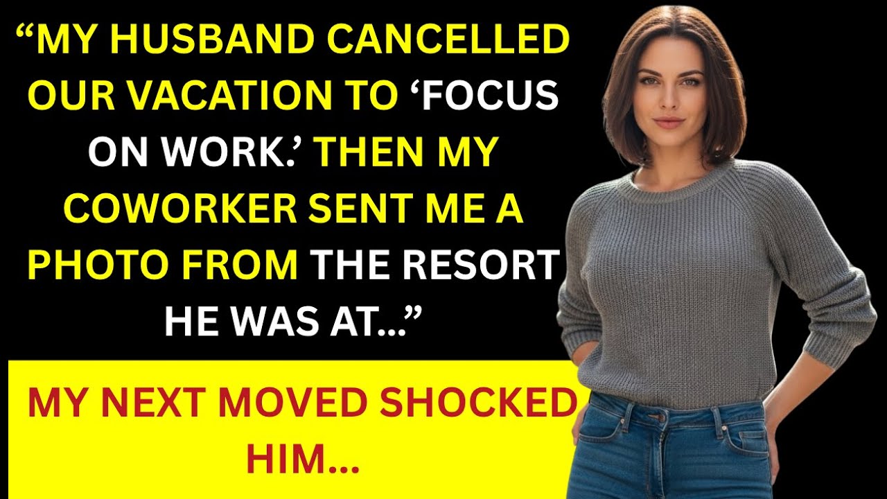 “My Husband Cancelled Our Vacation To ‘Focus On Work.’ Then My Coworker Sent Me A Photo From The
