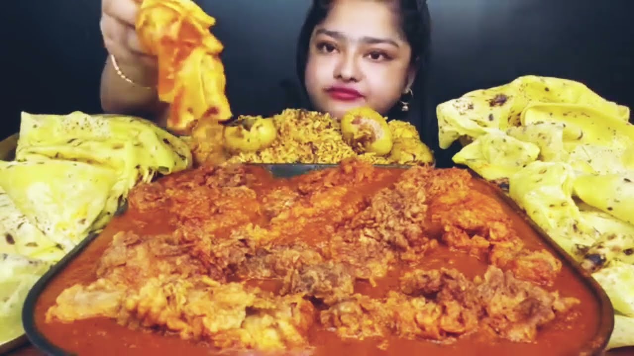 Eating curry eag ASMR eating #eatingcurry