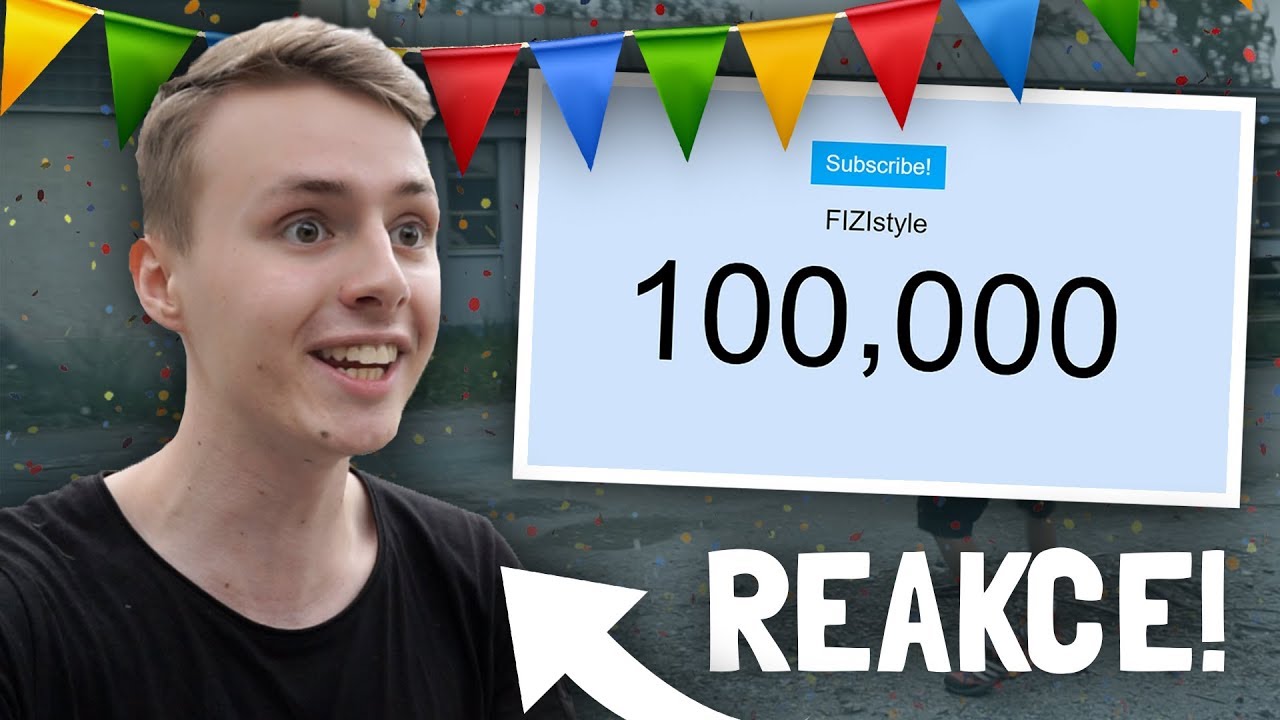 REAKCE NA 100 000 ODBĚRATELŮ a PŘEKVAPEN&Iacute;! 😳🤩