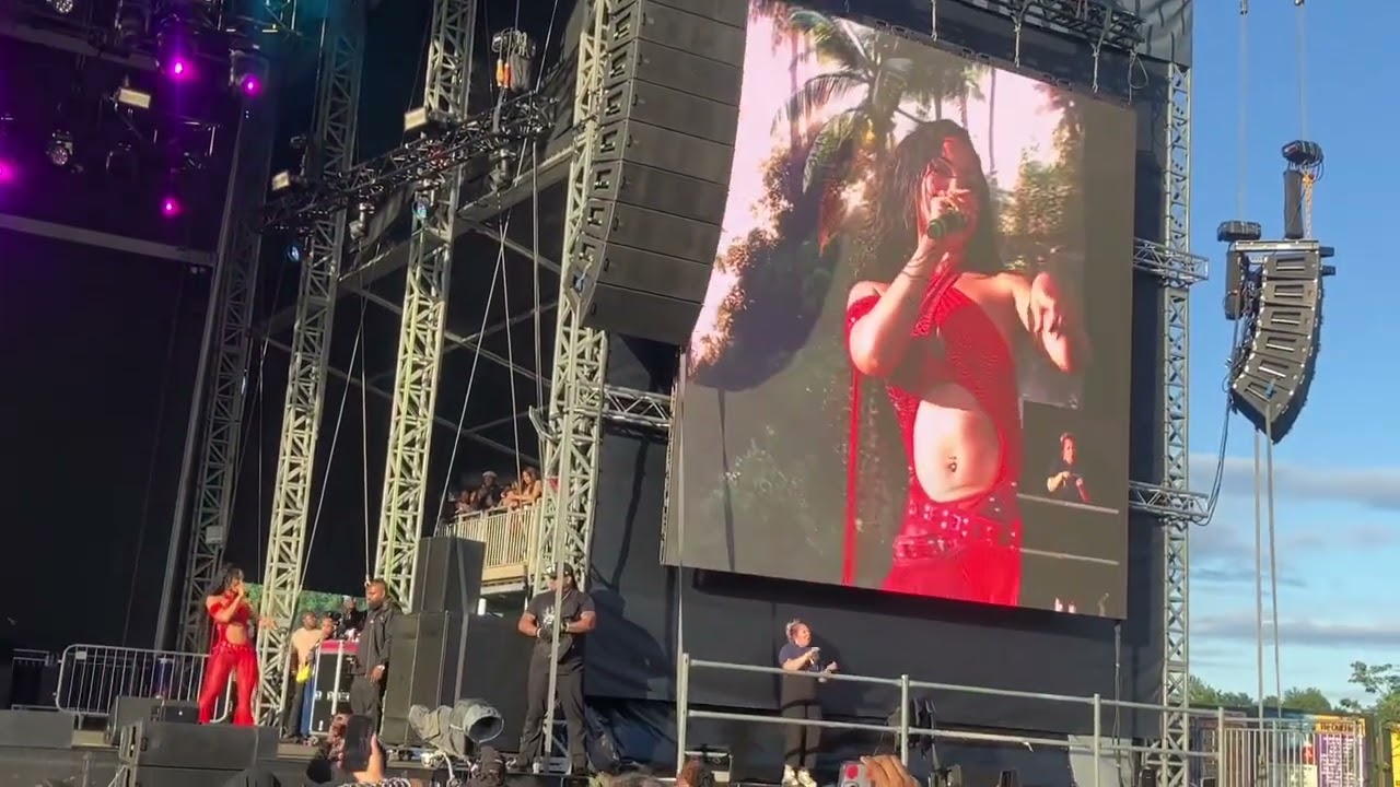 Shenseea @ City Splash Festival Brockwell Park, Brixton London UK 2024