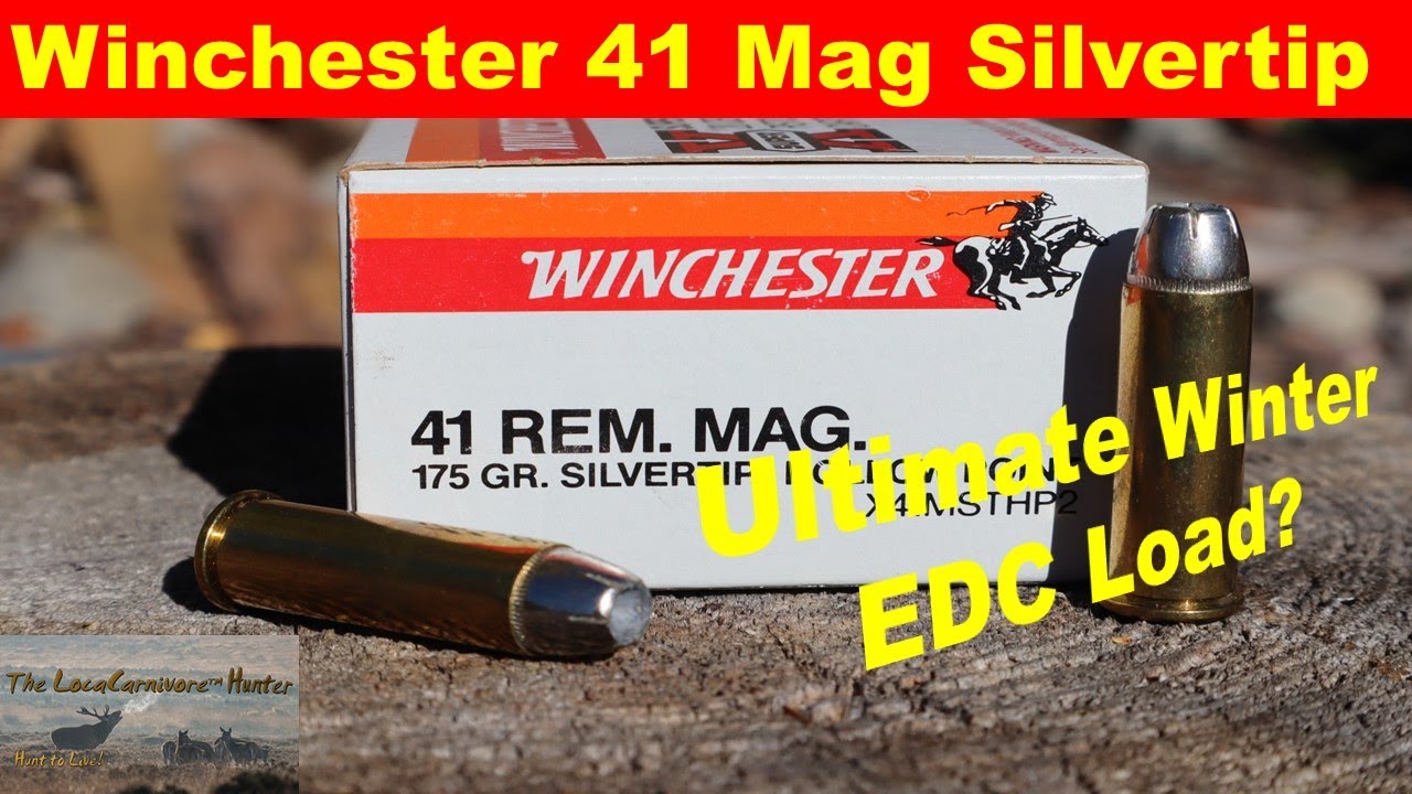Winchester 41 MAG SILVERTIP [Ultimate Winter EDC?]