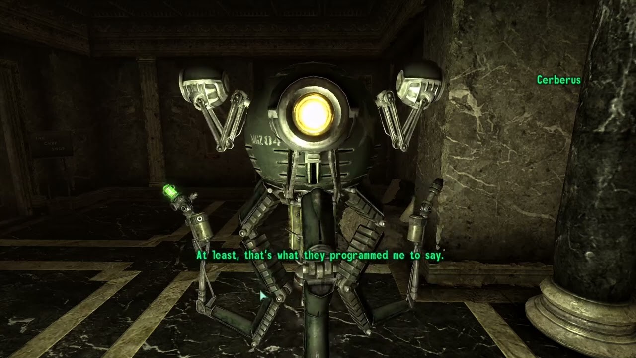 Fallout 3 based mr gutsy in underworld