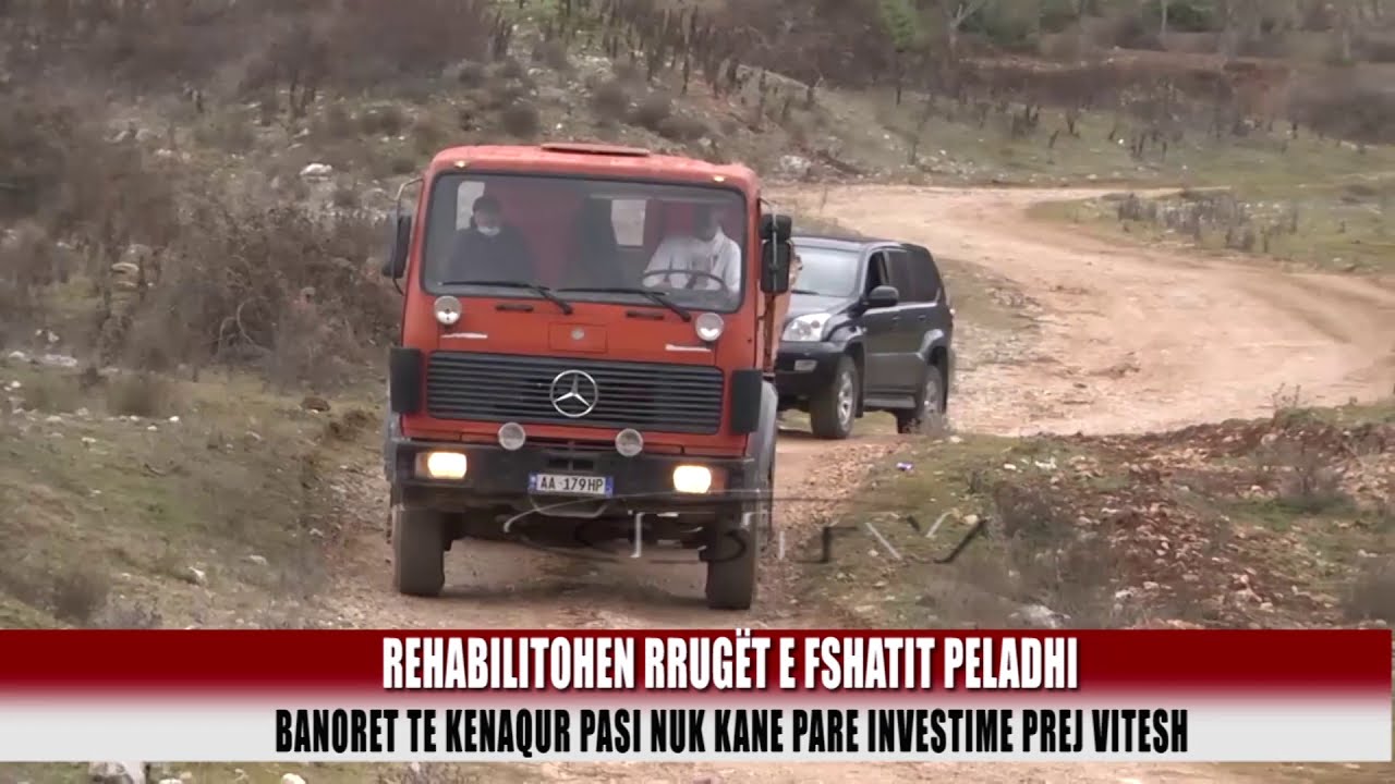 Rehabilitohen rruget e brendeshme te fshatit Peladhi - Bulqiza Tv