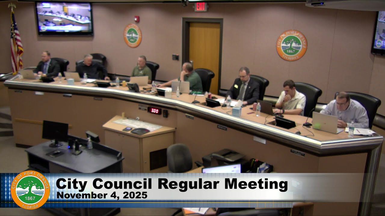 City Council Regular Meeting 11/4/2025