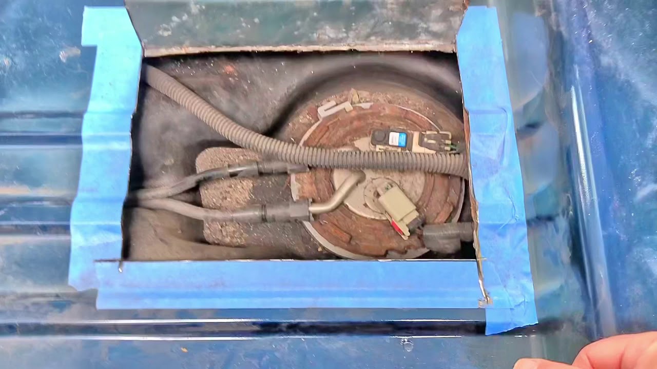 Chevy Tahoe / Suburban Fuel Pump Replacement Without Dropping the Fuel Tank ... In 2 hours or less!