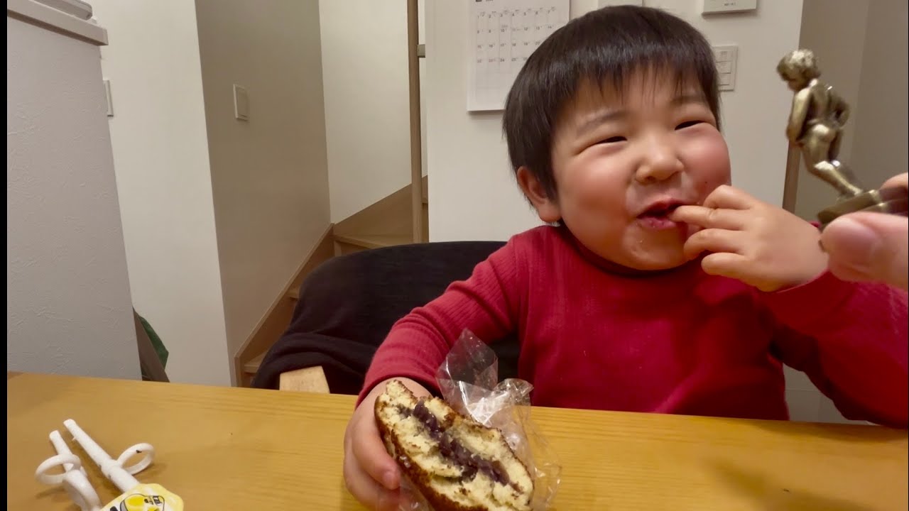 【4歳3ヶ月】すた丼とどら焼き！ 【4 years and 3 months old】Sutadon and dorayaki!