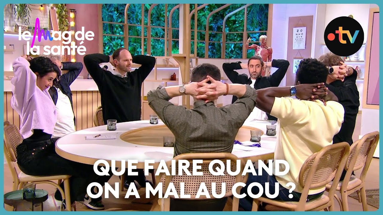 3 exercices pour soulager le mal de cou