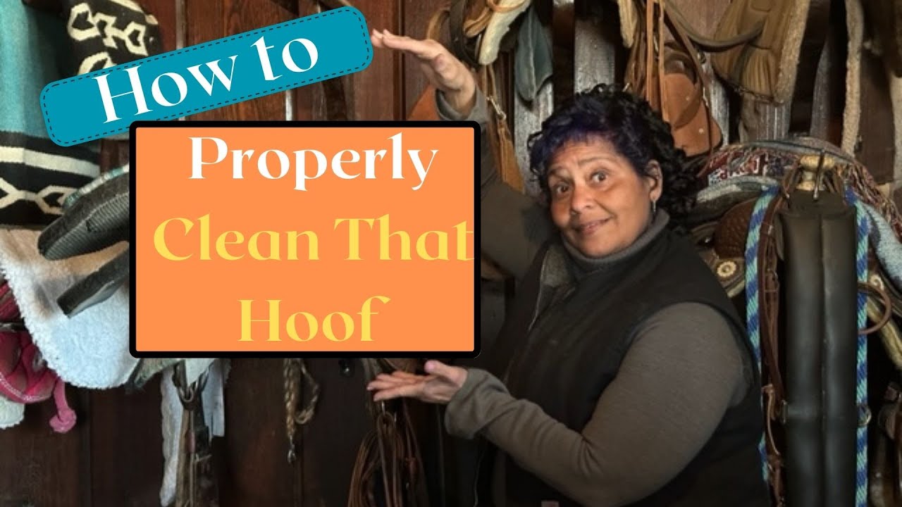 How to Clean that hoof